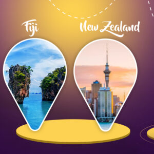 International flights to Fiji
